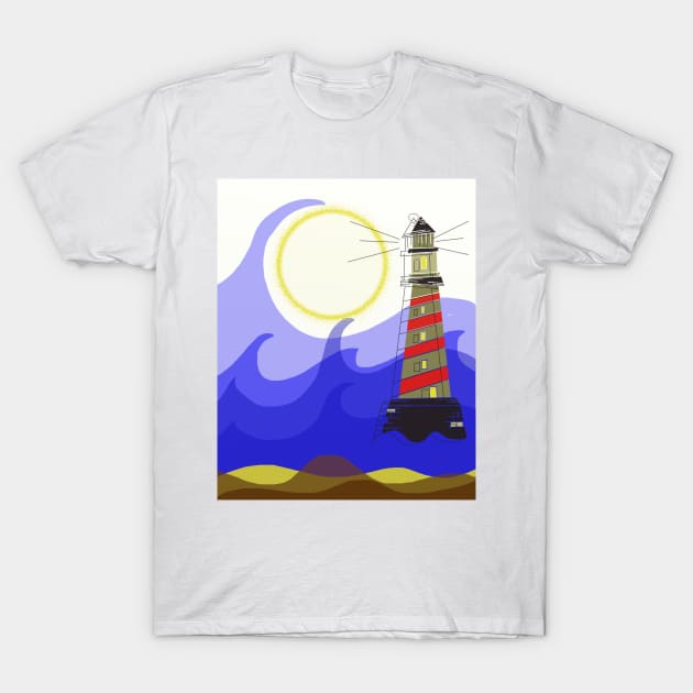 Faro T-Shirt by GalartCreations